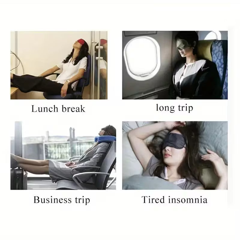Light-Blocking Silk Eye Mask for Peaceful Sleep