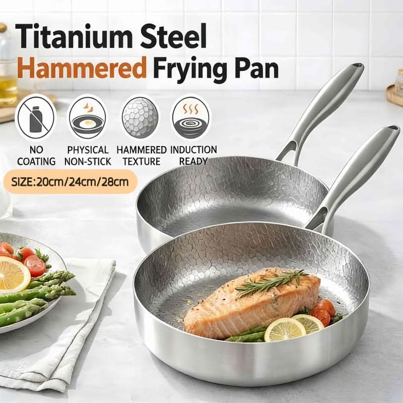 Stainless Steel Non-Stick Frying Pan for Everyday Cooking