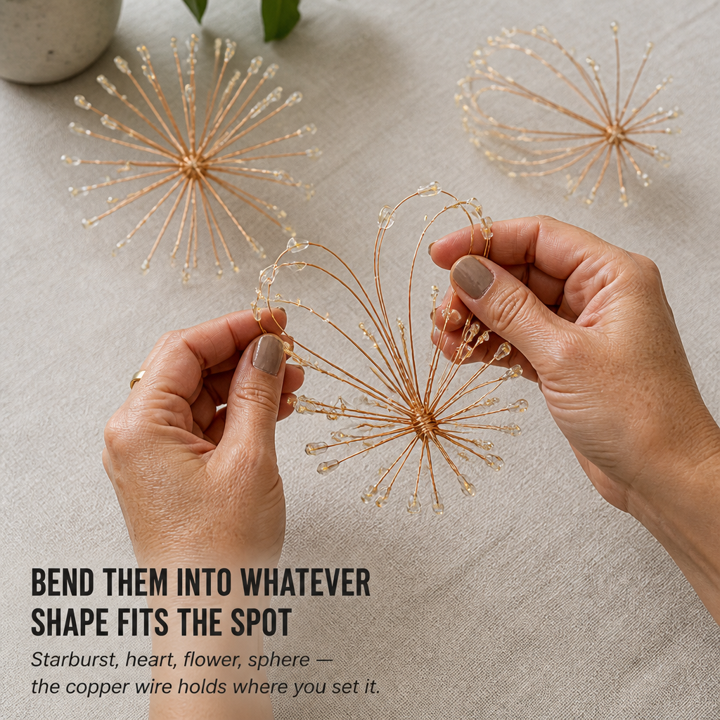LumaSphere™ — Suspend Twinkling Solar Firework Lights Over Any Patio or Garden