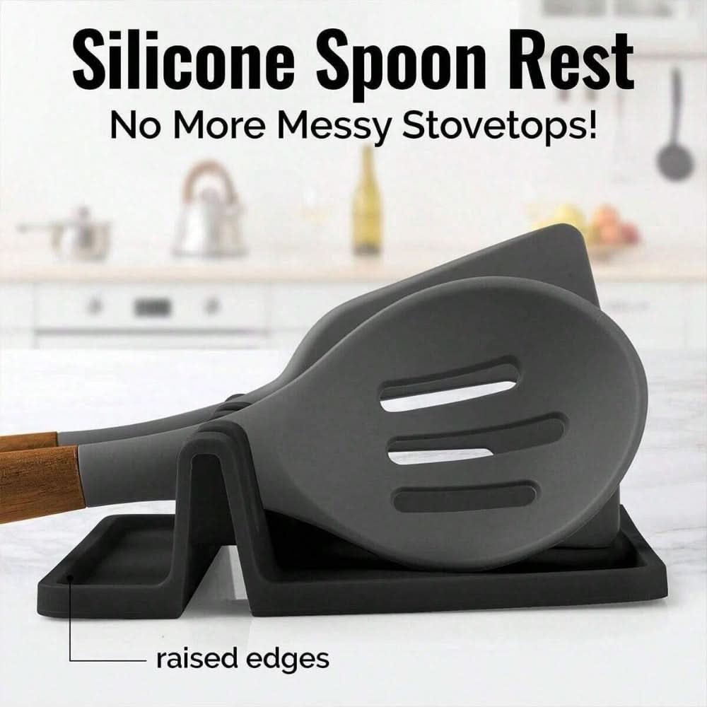 Utensil Holder Featuring Drip Tray