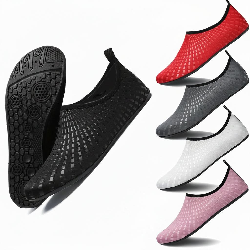 Quick-Dry Water Footwear with Non-Slip Sole for Swimming and Beach