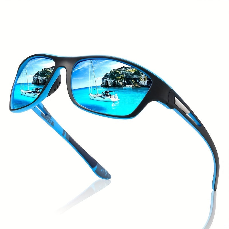 Outdoor Sports Sunglasses for Men – UV400 Polarized Lens Protection