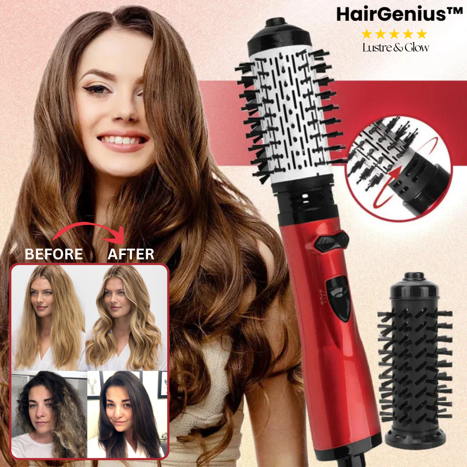 VirelliGlow™ — Command Smooth, Radiant Hair Instantly and Own Your Confidence