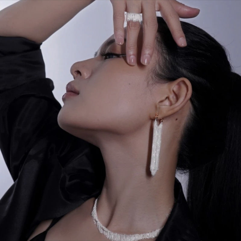 SilkCascade™ — Unleash Effortless Glamour with Feather-Light, Skin-Safe Elegance