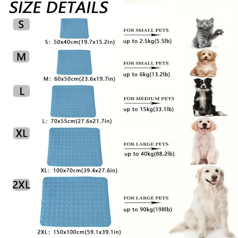 Cooling Blanket for Pets – Frost-Resistant Mat