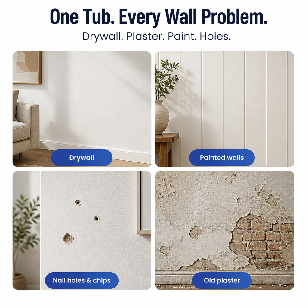 Wandriss™ — Fill Every Crack and Nail Hole in Less than 10 Minutes