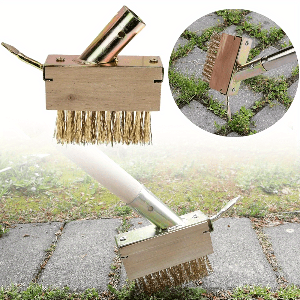 Long Handle Wire Scraper for Manual Weeding in Tight Spaces