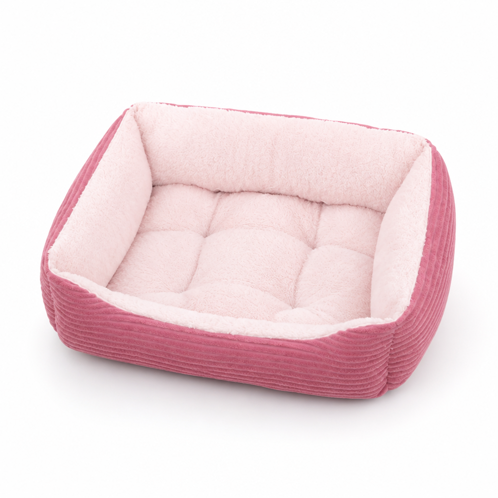 Plush Non-Slip Washable Dog Bed