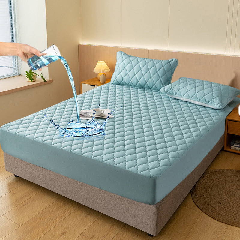 VelumiGuard™ Mattress Protector Set — Wrap Your Bed in Cloud-Like Softness and Rock-Solid, Worry-Free Shielding