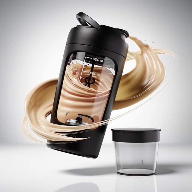 Electric Protein Blender | Self-Stirring Shaker Bottle | USB Charged Mixer | BlendGo