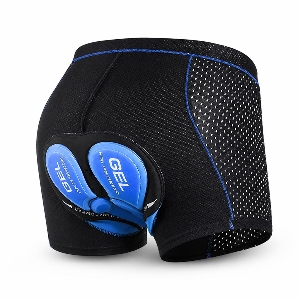 Gel-Padded Breathable Moisture-Wicking Cycling Shorts (Unisex)