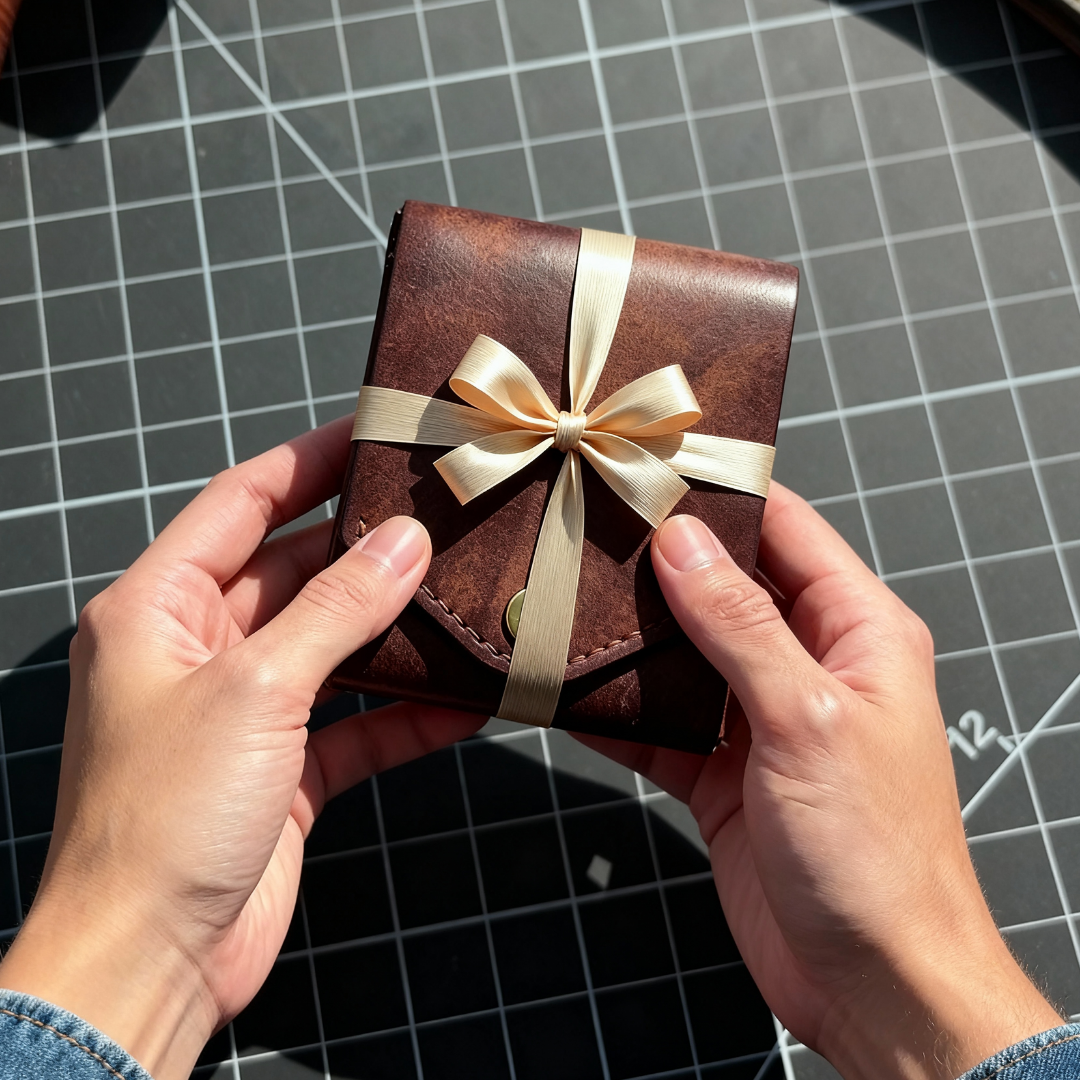 Classic PU Leather Wallet Featuring Pen Slot