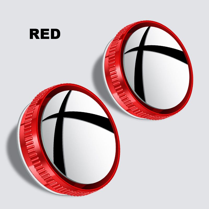 Set of 2 360° Adjustable Blind Spot Mirrors for Car Side View