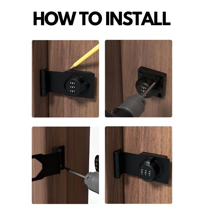 SecureEase™ — Instantly Lock In Safety Without the Stress or Keys