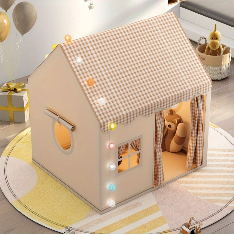 Cozy Snuggle Corner Playhouse with LED Lights