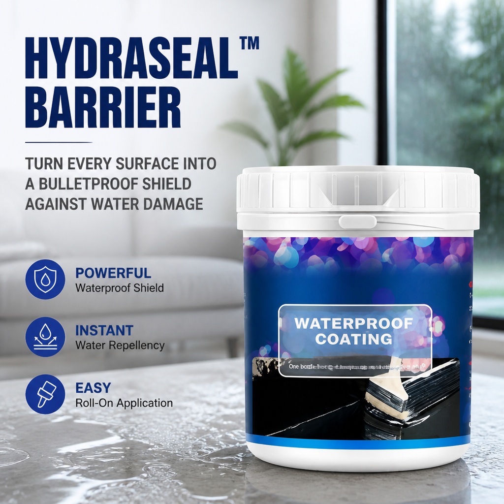 HydraSeal™ Barrier — Soak In, Seal Tight & Stop Leaks Before They Spread
