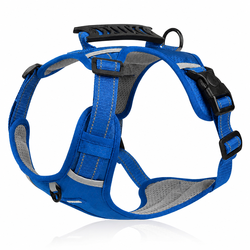 No-Pull Padded Adjustable Quick-Release Dog Harness