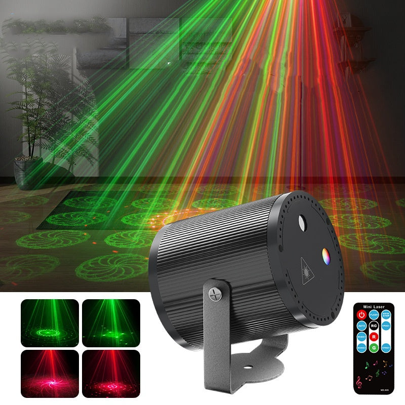 Remote-Controlled Laser Lighting for Parties with Music Sync
