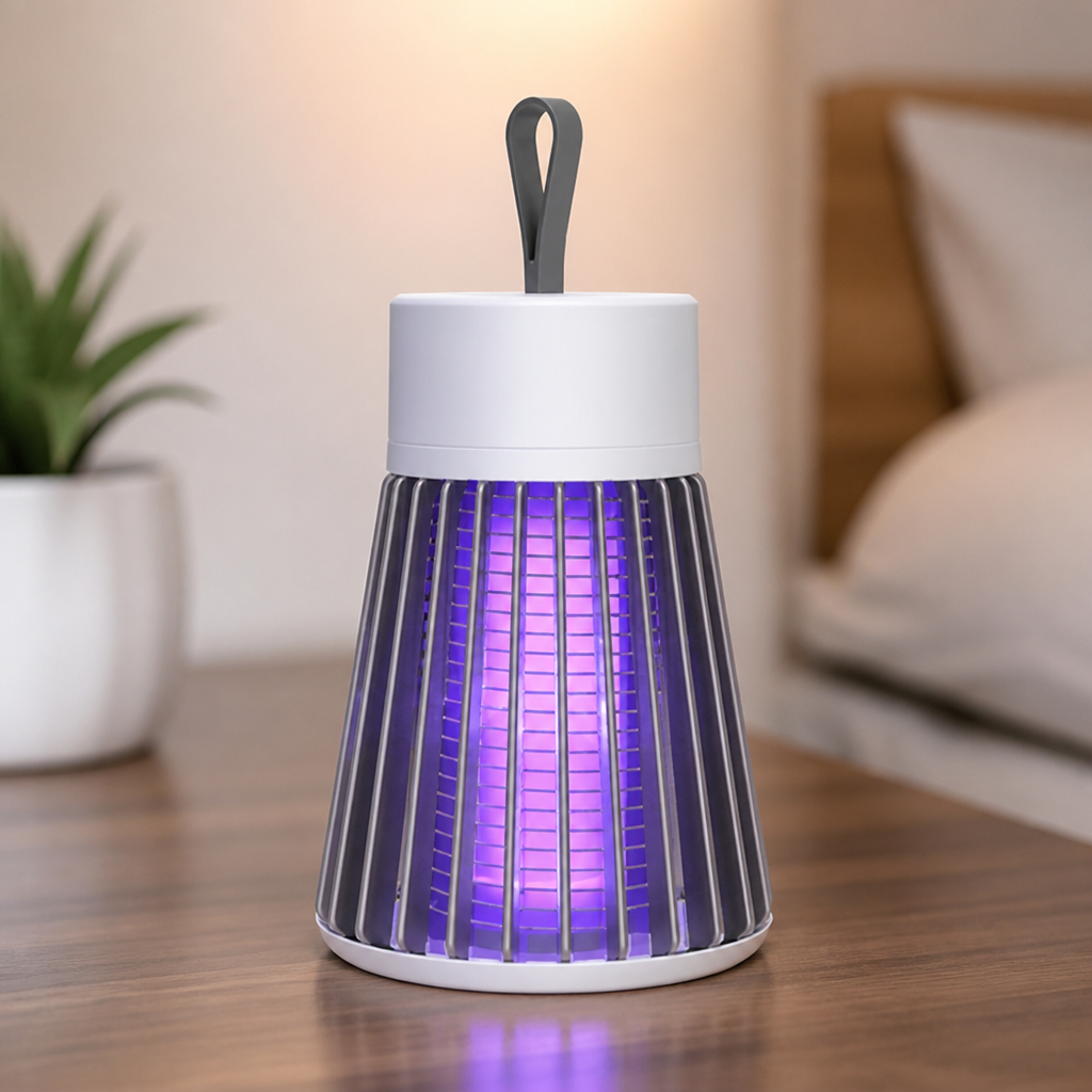 ZephyrGuard™ Mosquito & Fly Trap Lamp — Silent, Chemical-Free Protection for Peaceful, Bite-Free Living