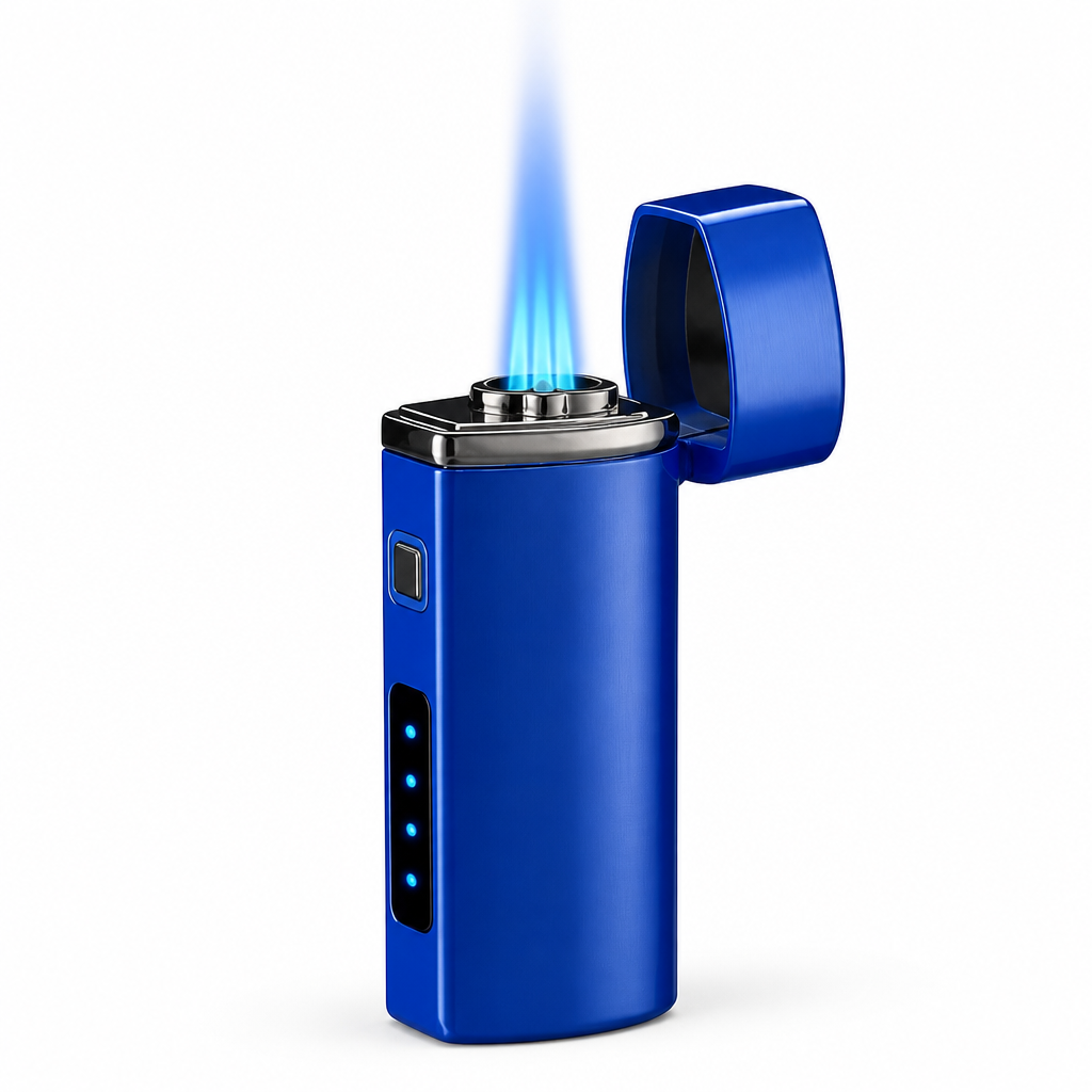 Triple Jet Touch-Activated USB Rechargeable Lighter