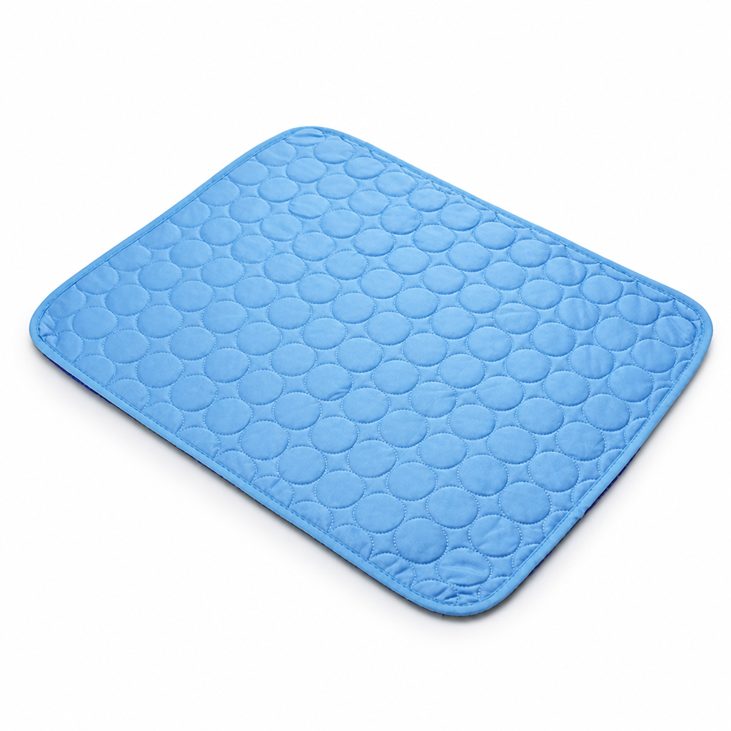 Rapid Self-Cooling Plush Pet Cooling Mat
