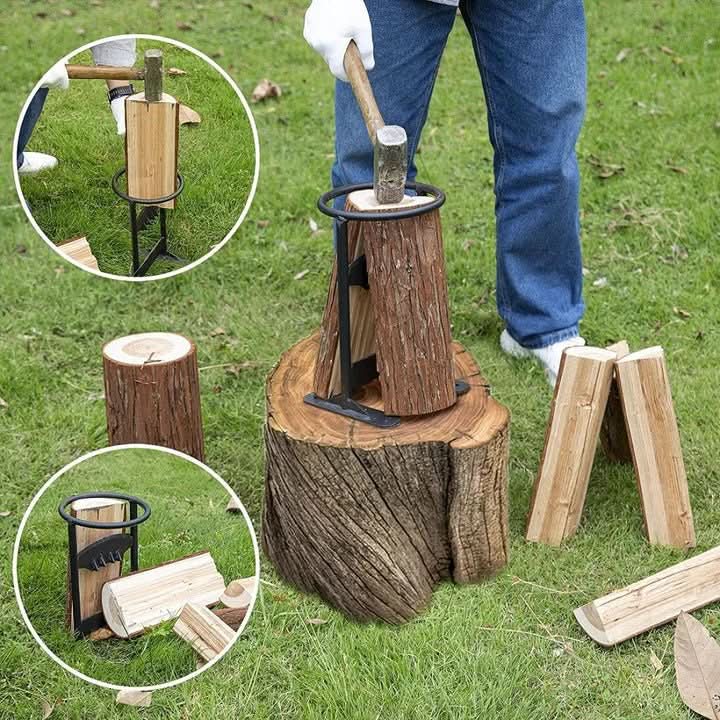 Compact and Safe Firewood Splitter for All Your Needs