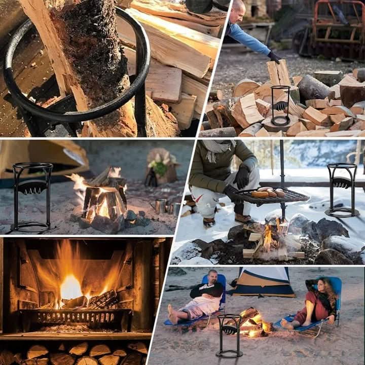 Compact and Safe Firewood Splitter for All Your Needs