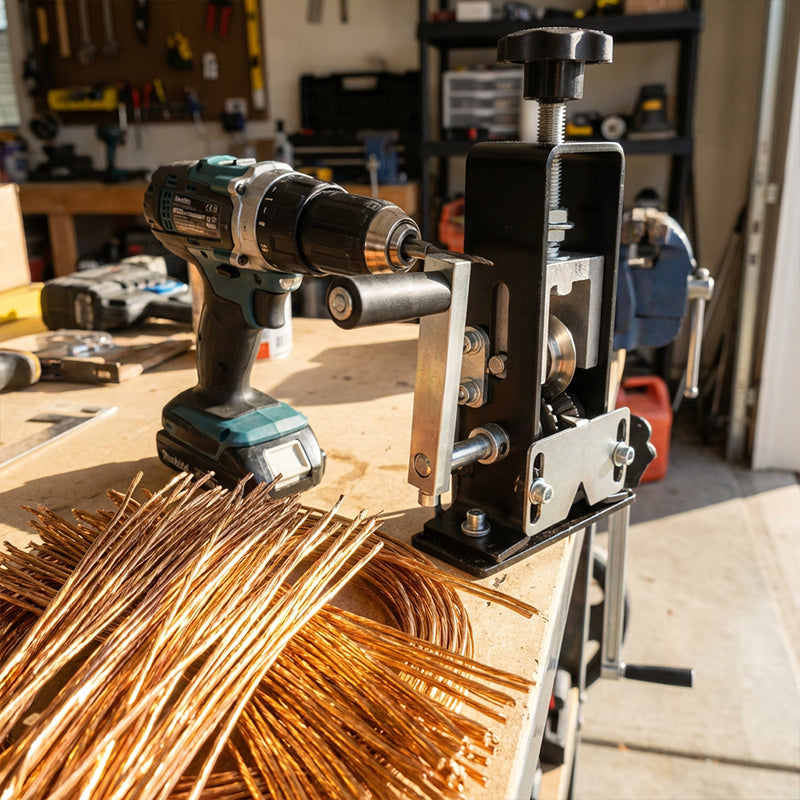 Stripper Tool | Clean Cut | Manual Crank or Drill Operation