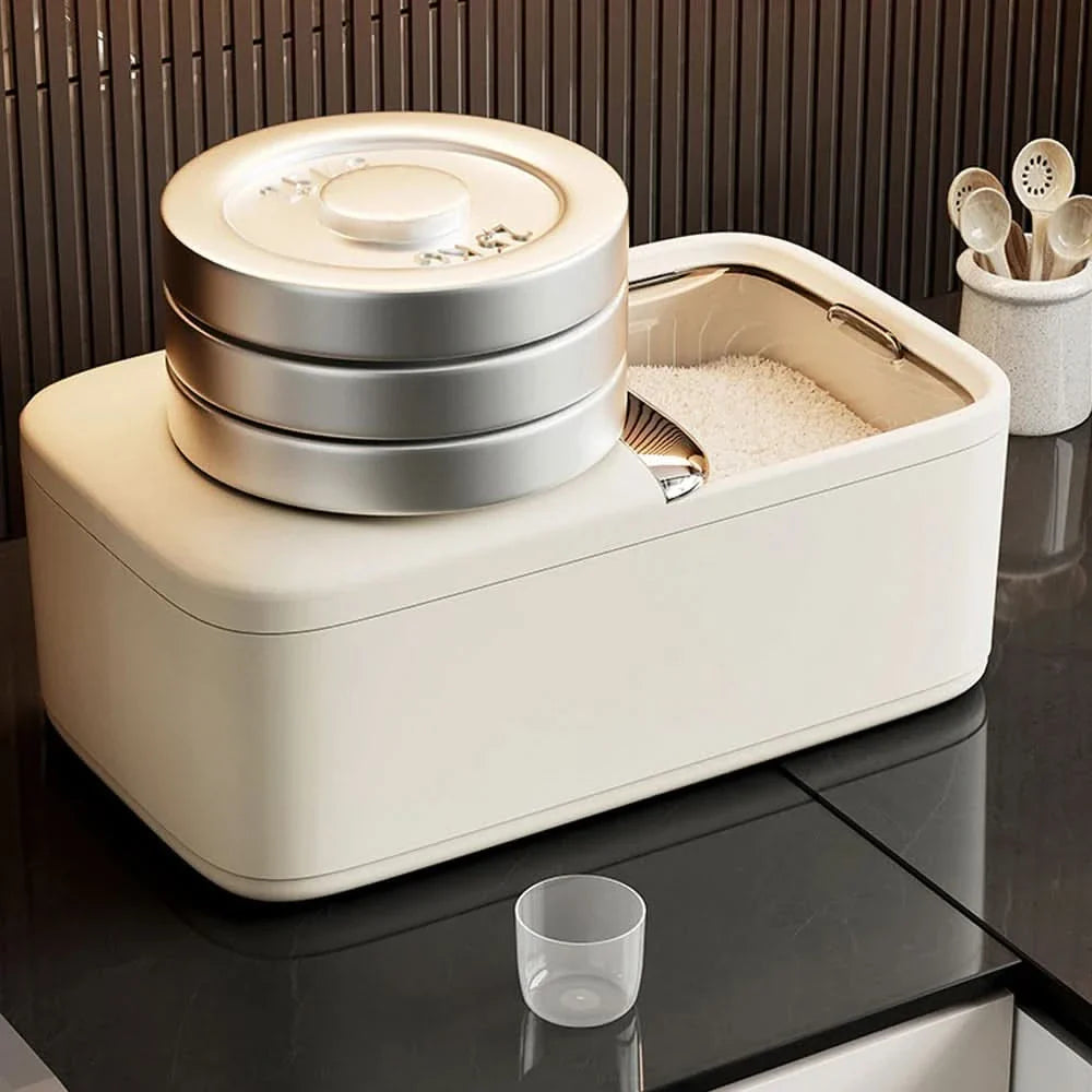 10KG Rice Container with Airtight Lid Design