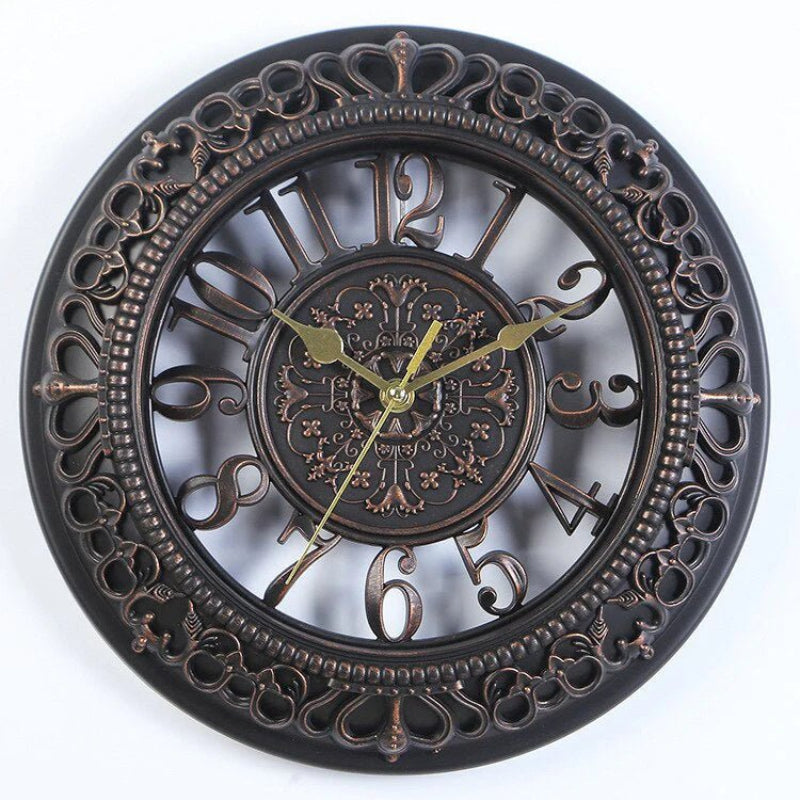 Stylish Metal Wall Clock for Timeless Elegance