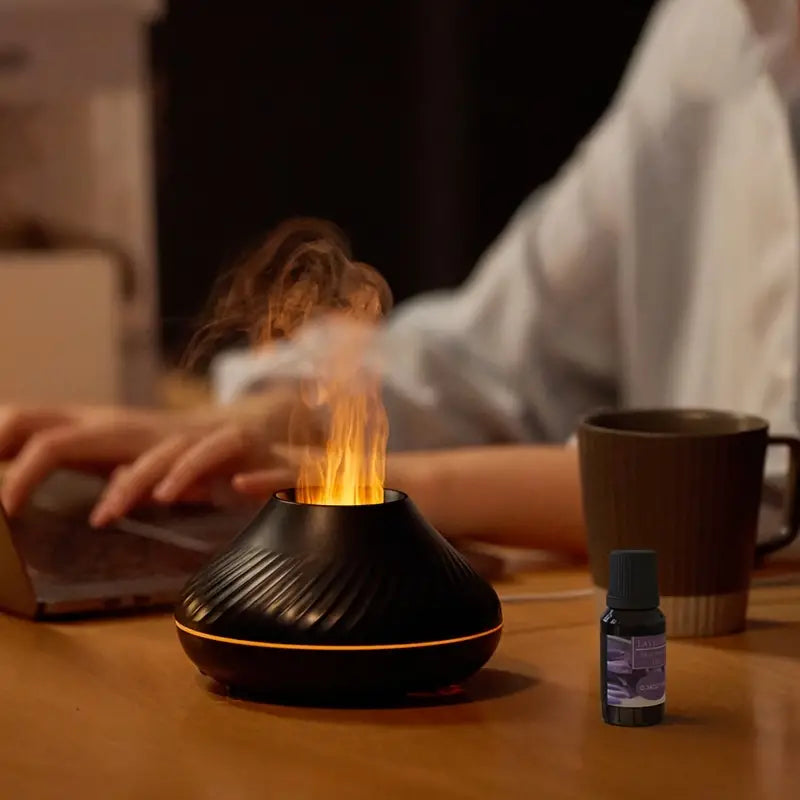 Serenity Mist Diffuser with Ambient Glow – Essential Oil Disperser for Home Relaxation