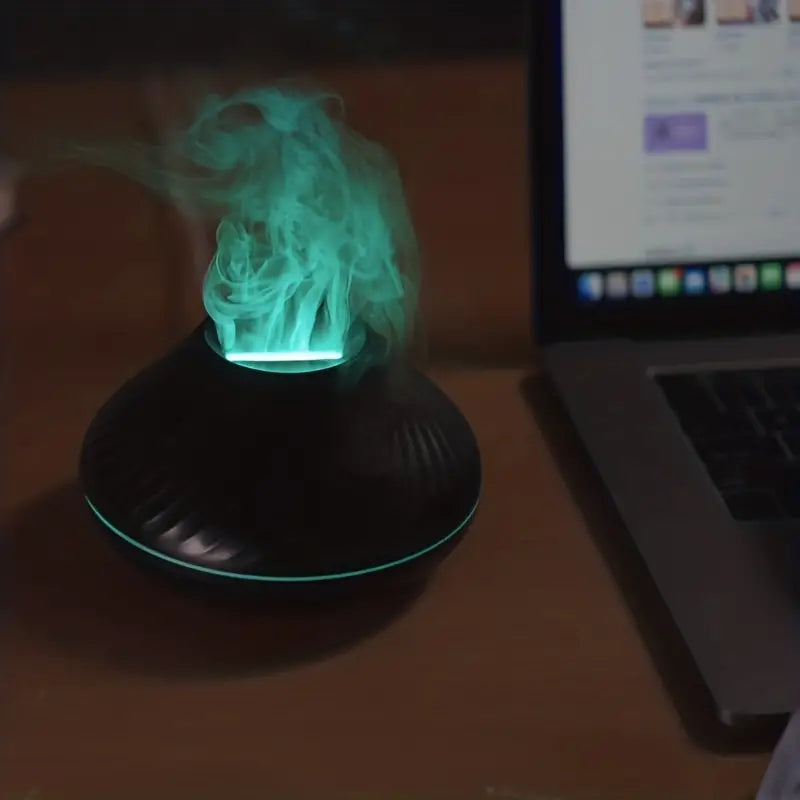 Serenity Mist Diffuser with Ambient Glow – Essential Oil Disperser for Home Relaxation