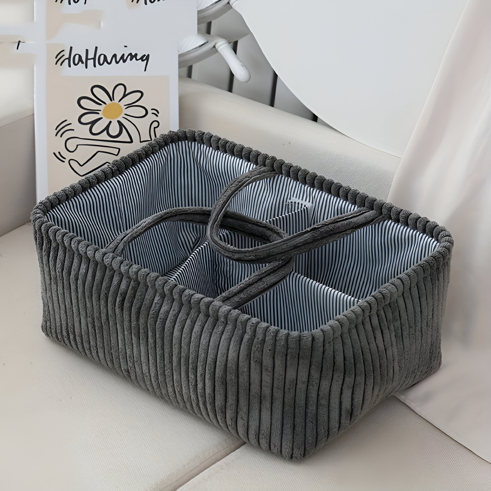 Storage Basket | Open Design | Durable Fabric Container