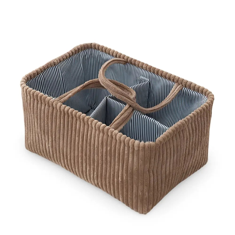 Polyester Compartment Storage Basket
