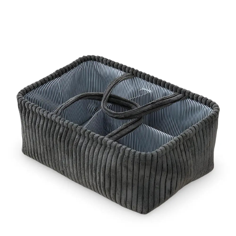 Polyester Compartment Storage Basket