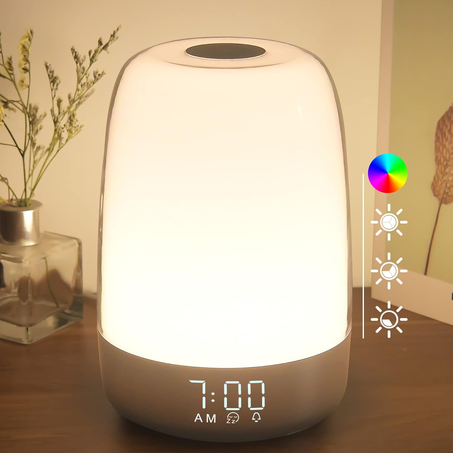 Harmony Dawn Light Alarm Clock with Soothing Sounds