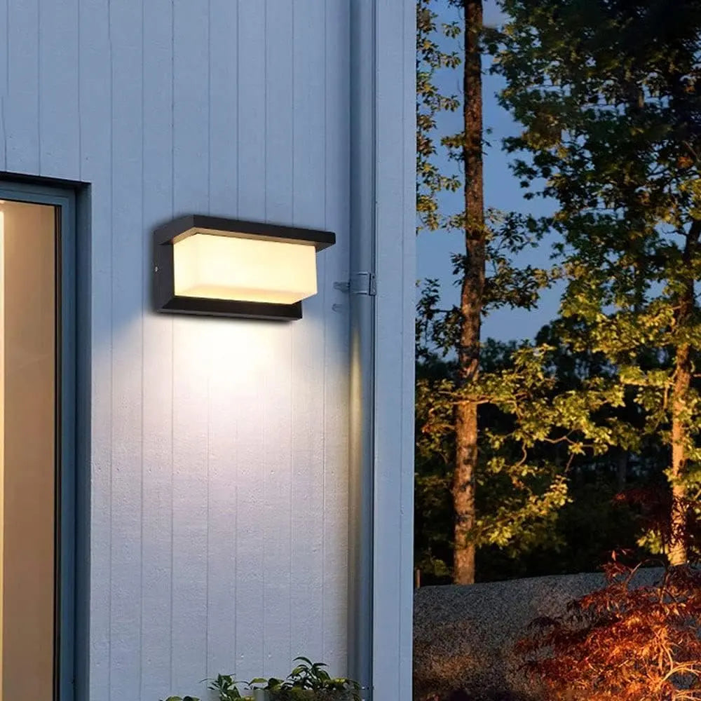 Weatherproof 20W LED Wall Light with Motion Detection for Outdoor Use