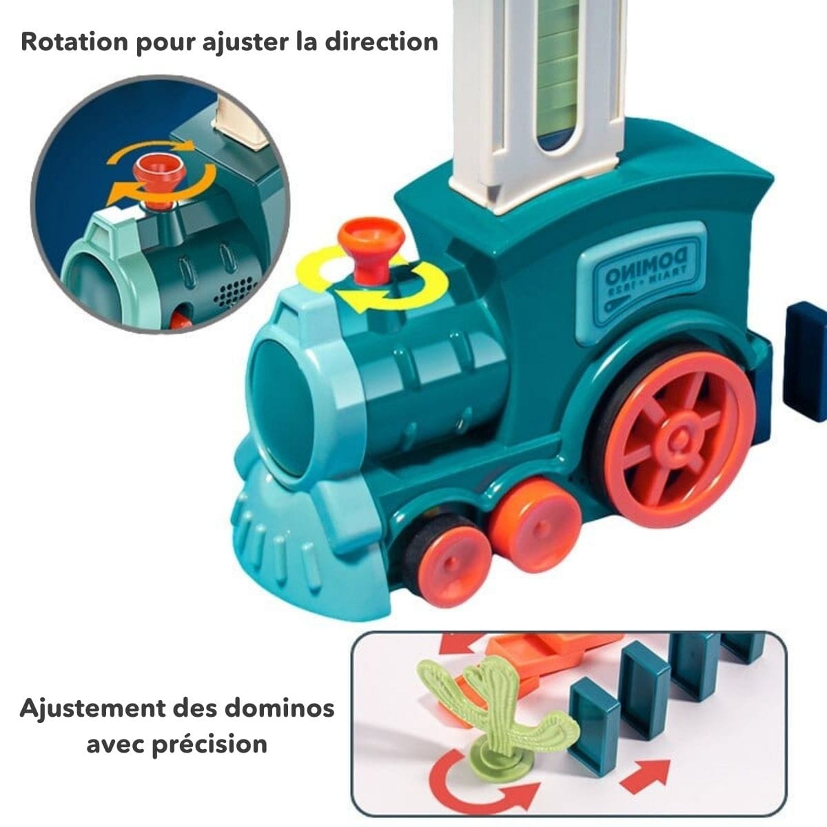 Domino Express Train: Ignite Imagination and Learning