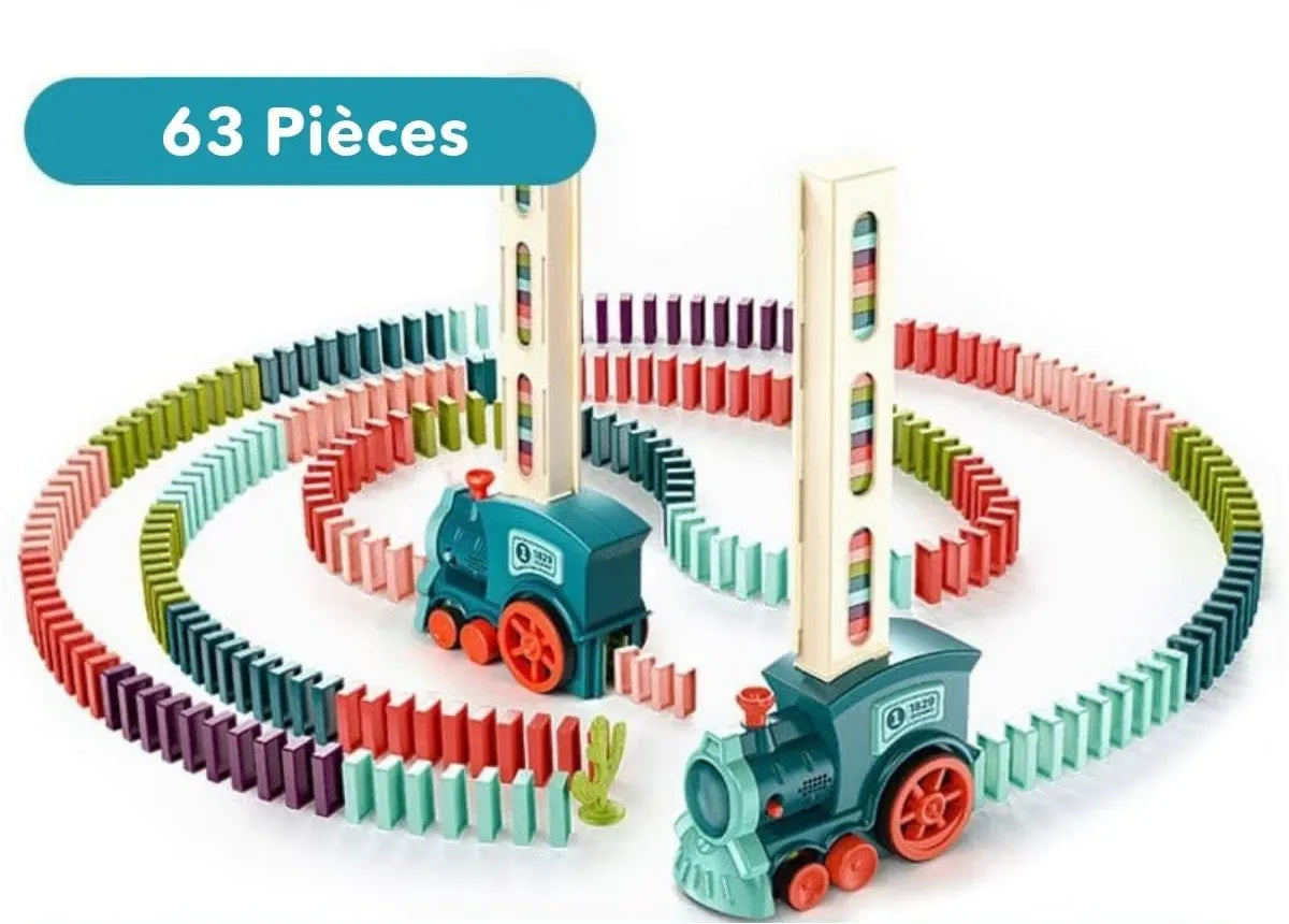 Domino Express Train: Ignite Imagination and Learning