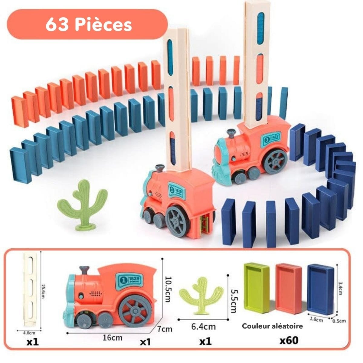 Domino Express Train: Ignite Imagination and Learning