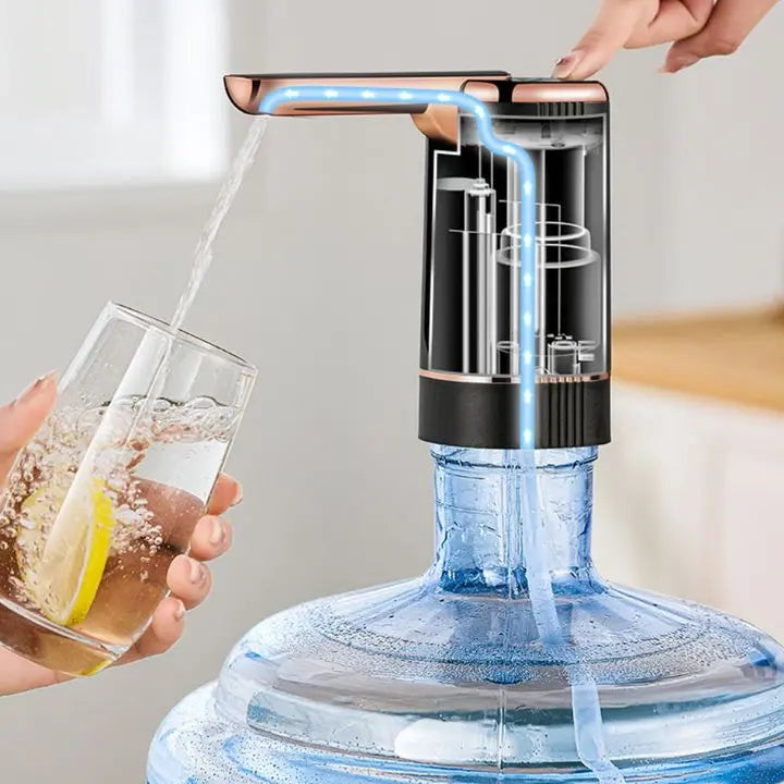 Rechargeable One-Touch Water Pump – Portable Dispenser for 5-Gallon Bottles