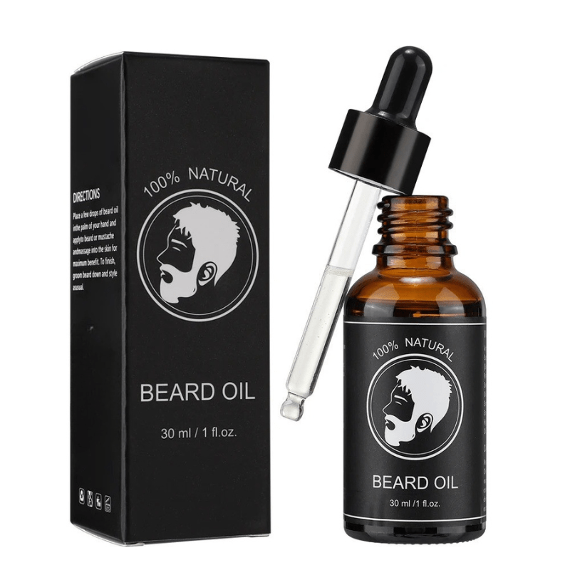 Beard Growth Set Featuring Microneedling for Enhanced Beard Thickness