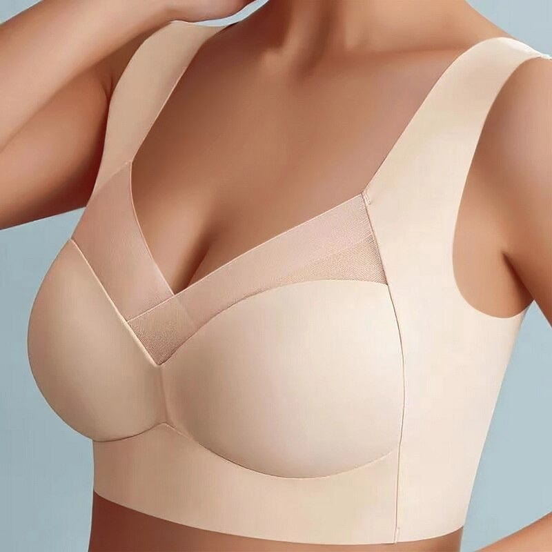 Seamless Comfort Bra without Underwire | Gentle Push-Up Support