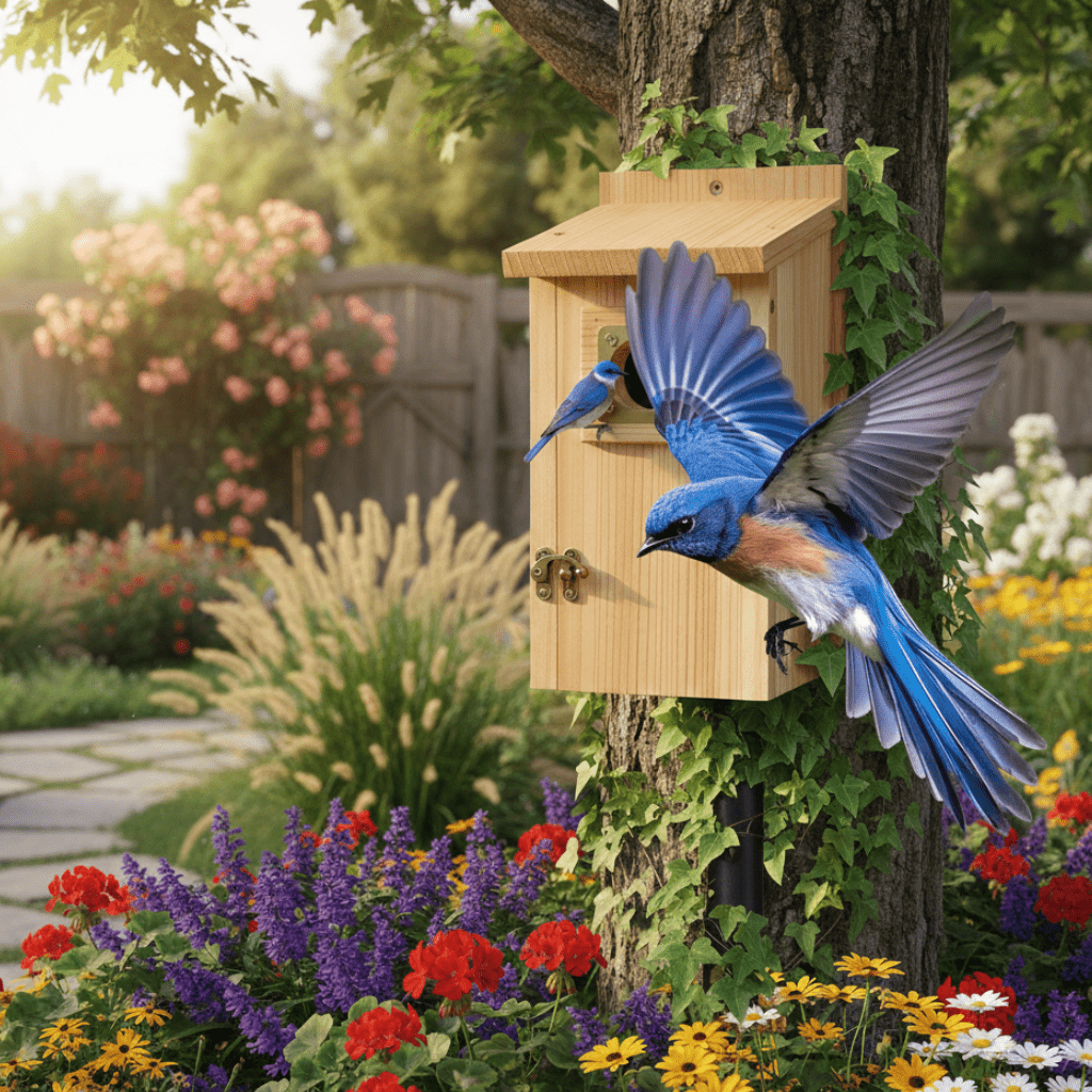 Cedar Haven Nesting Home for Small Garden Birds