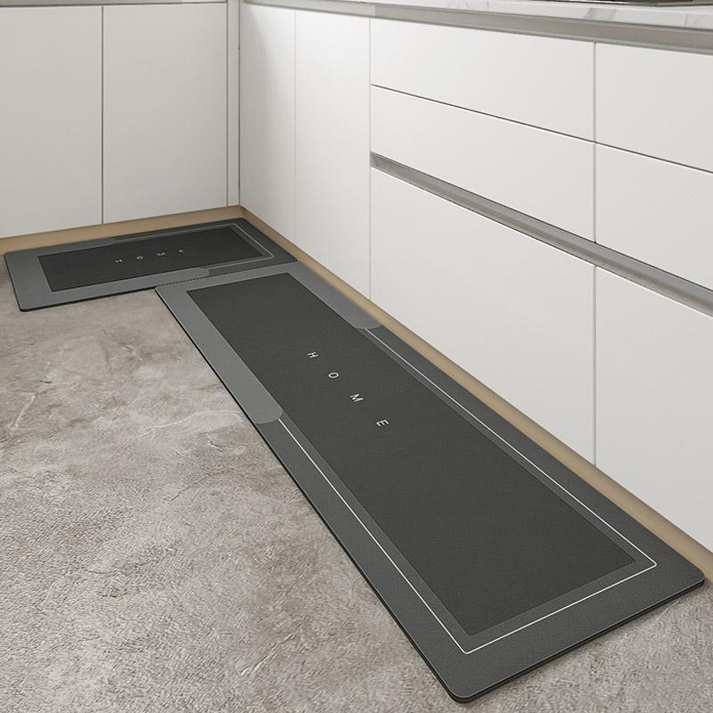 Quick-Drying Bath Mat | Highly Absorbent Microfiber | Non-Slip | Aqua Soft
