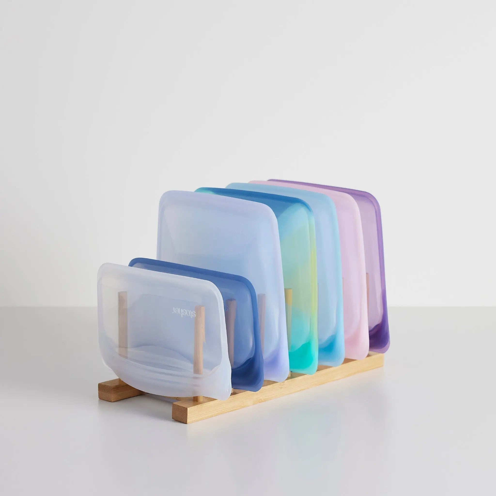 Kitchen Utensil Drainage Rack Made of Bamboo