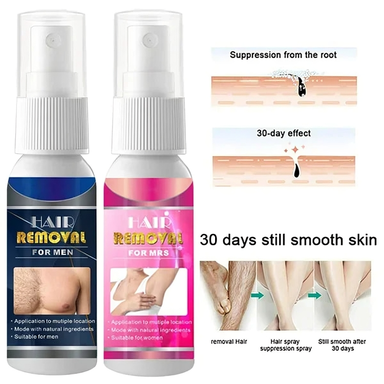 Hair Removal Spray - BareMist Formula