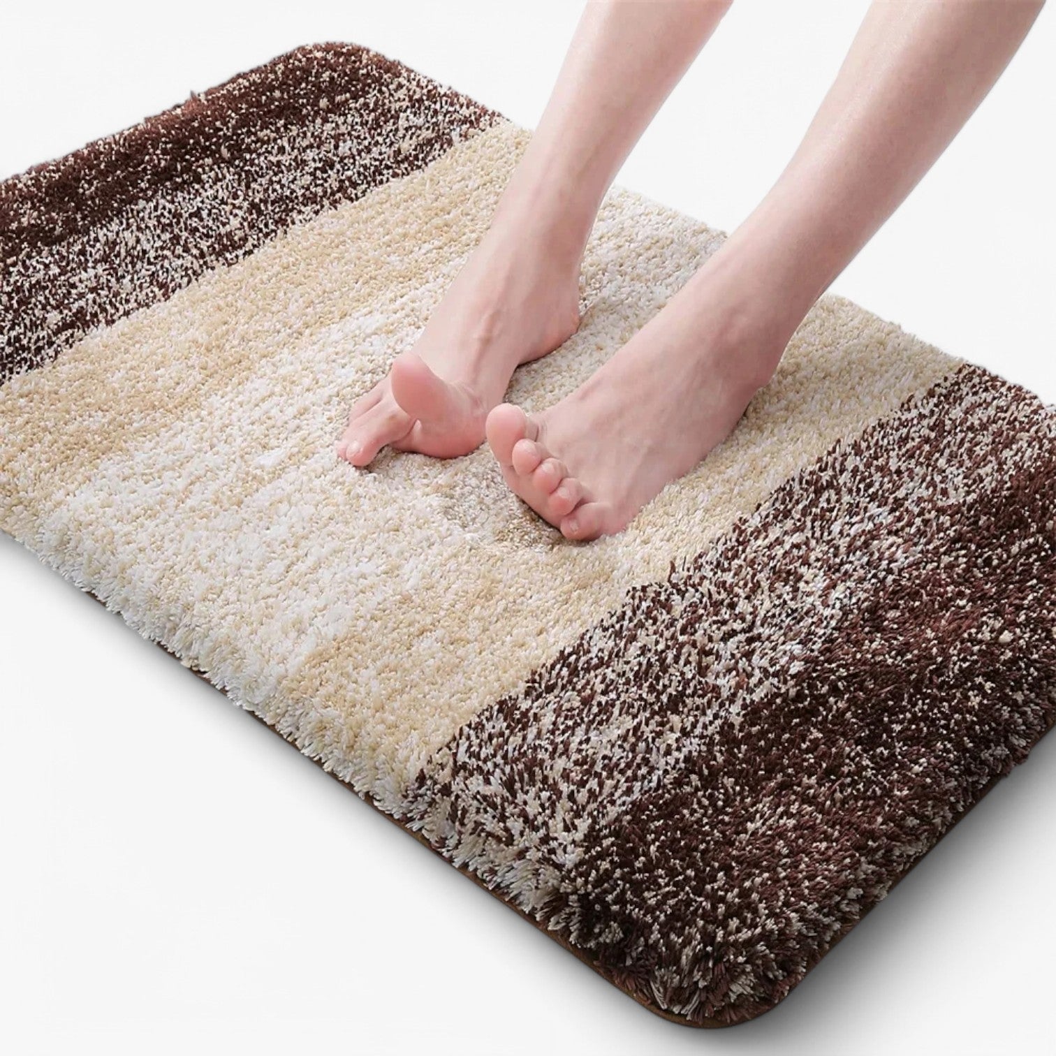 Luxurious Quick-Dry Bath Rug with Non-Slip Grip
