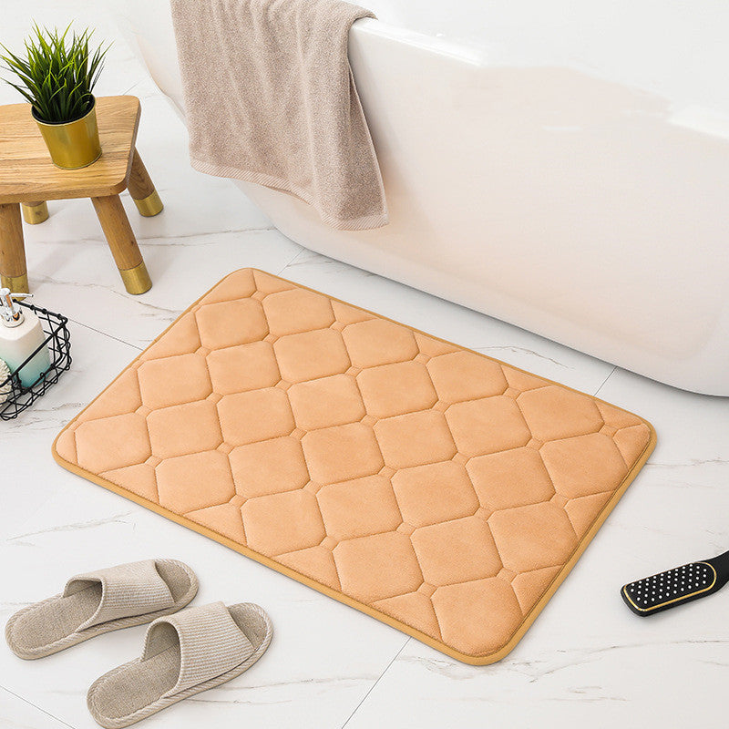 Luxurious Soft Bath Mat with Non-Slip Base for Safety