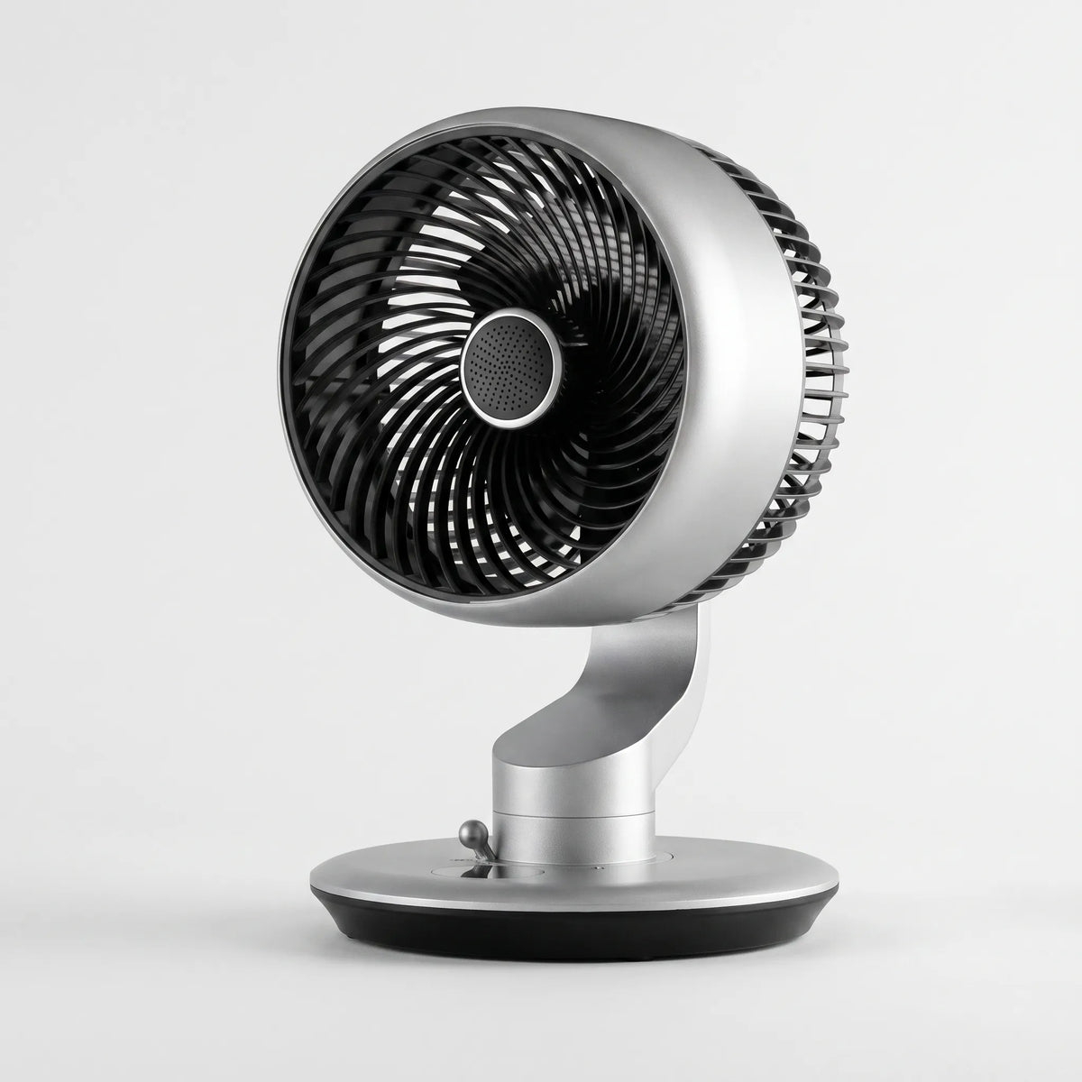 Cordless Rechargeable Desk Fan – Battery Operated, Quiet with Tilt and Suction Base